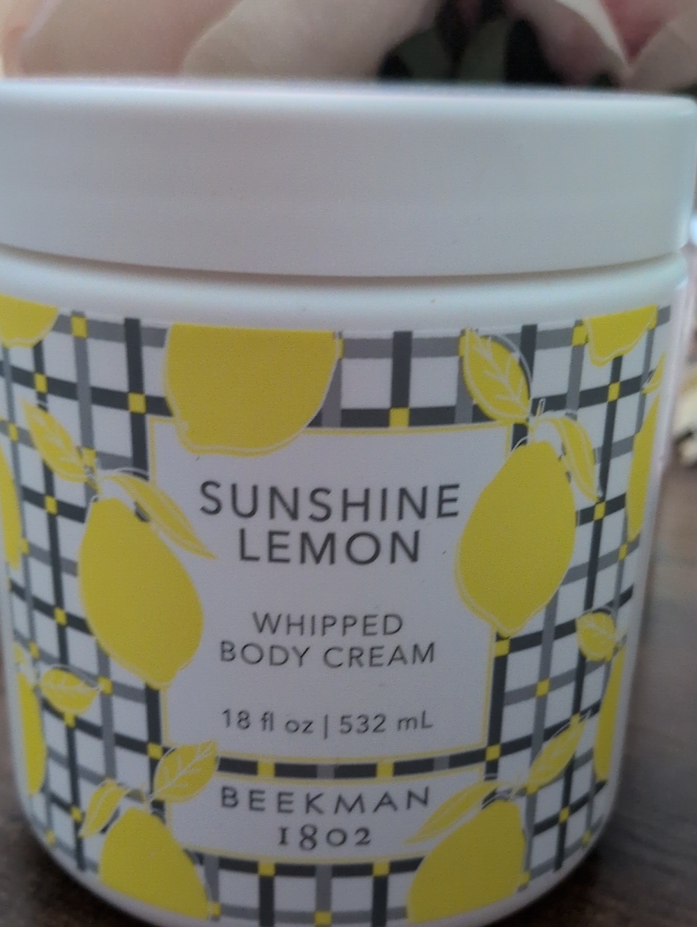 Beekman 1802 Sunshine Lemon Whipped Body Cream -new